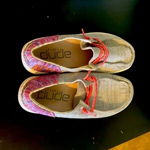 Toms Kids Moccasins - Gray and Pink